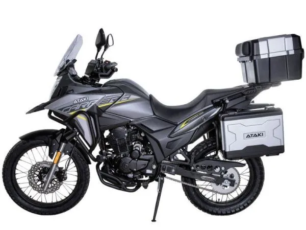 Мотоцикл дорожный ATAKI (Атаки) CARRERA 300 (4T PR300) 19/17 (2024 г.) серый c ПТС | Мототека