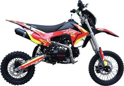 Питбайк BSE (БСЕ) EXA SA 14/12 Red/Green