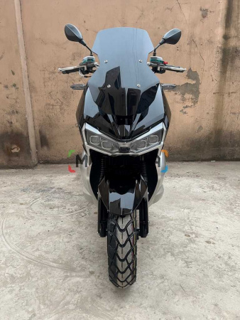 Скутер Мотомир TRACER ADV 50cc (125) чёрный - купить с доставкой, по выгодной цене в интернет-магазине Мототека