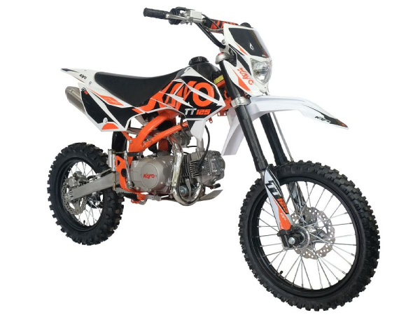 Питбайк KAYO BASIC K125EA 17/14 KRZ (п/автомат. эл. стартер 2024 г.) | Мототека