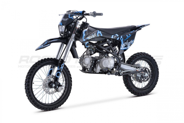 Питбайк ROCKOT (Рокот) RX125 - 2 Tronium (механ. сцепл., эл. стартер, 17/14) | Мототека