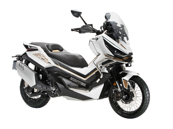 Скутер ZONTES (Зонтес) ZT368 - G (ZT1P79MP EFI) 17/14 (2025 г.) белый с ПТС | Мототека