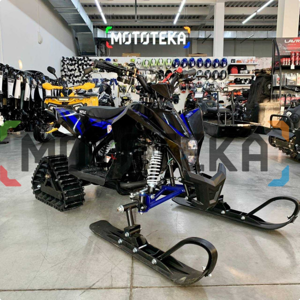 Квадроцикл детский Motax (Мотакс) GEKKON 90 (машинокомплект) чёрный/синий (машинокомплект) | Мототека