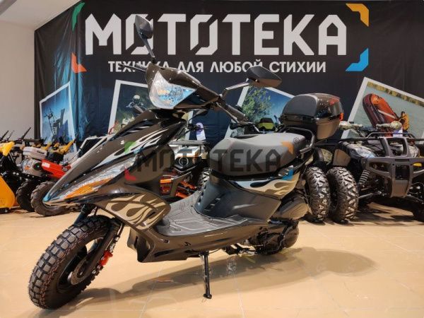 Скутер Мотомир SLASH чёрный | Мототека