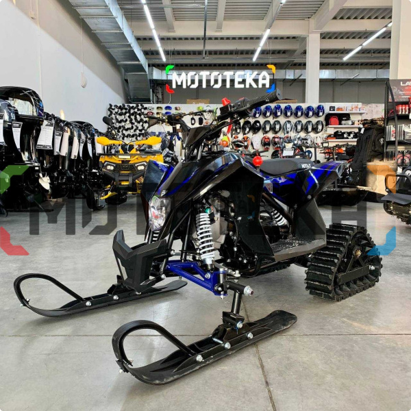 Квадроцикл детский Motax (Мотакс) GEKKON 90 (машинокомплект) чёрный/синий (машинокомплект) | Мототека