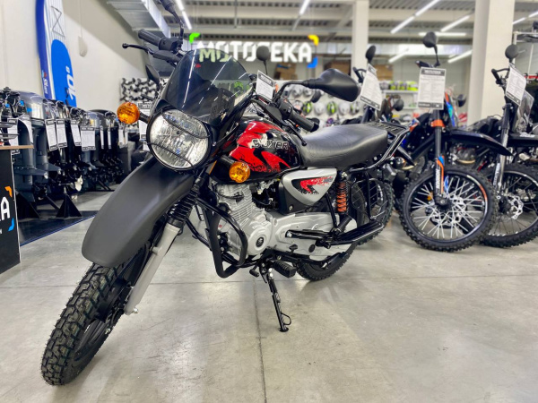 Мотоцикл дорожный BAJAJ (Баджадж) Boxer BM 125 X чёрный с ПТС | Мототека