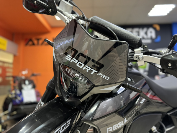 Мотоцикл кроссовый / эндуро Regulmoto (Регулмото) Sport - 003 PR PRO 300 (4 valves) 6 передач чёрный с ПТС | Мототека