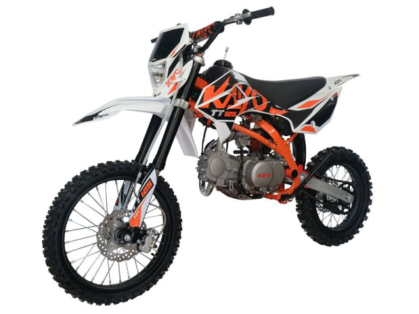 Питбайк KAYO BASIC K125 17/14 KRZ (механ. сцепл.. кикстартер. 2024 г.) | Мототека